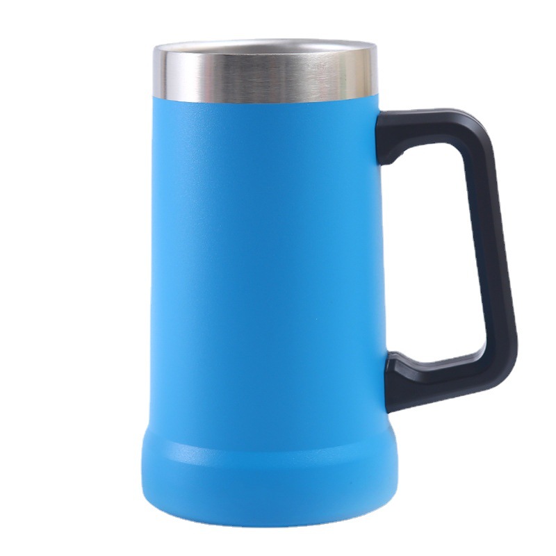 Wine Beer Name - ฟรีชื่อ 24OZ เบียร์ไวน์ THERMOS ความจุขนาดใหญ่ถ้วยแก้วกาแฟฉนวนแก้วสูญญากาศ THERMOS