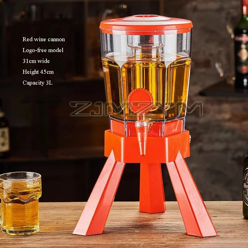 Wine Beer Store - 3L เบียร์ Barrel เฉพาะร่างปืนเบียร์ไวน์ Barrel ก๊อกน้ําบาร์