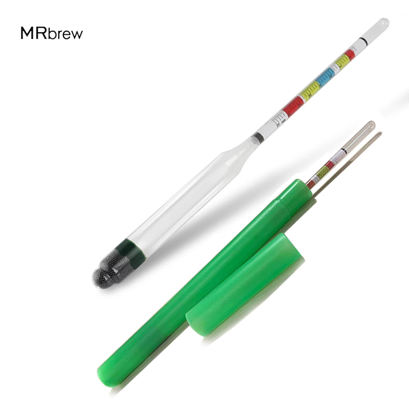 Wine Beer And Mead - 2ชิ้น/ล็อต Hydrometer Tester,Triple Scale Hydrometer สำหรับไวน์,เบียร์,mead
