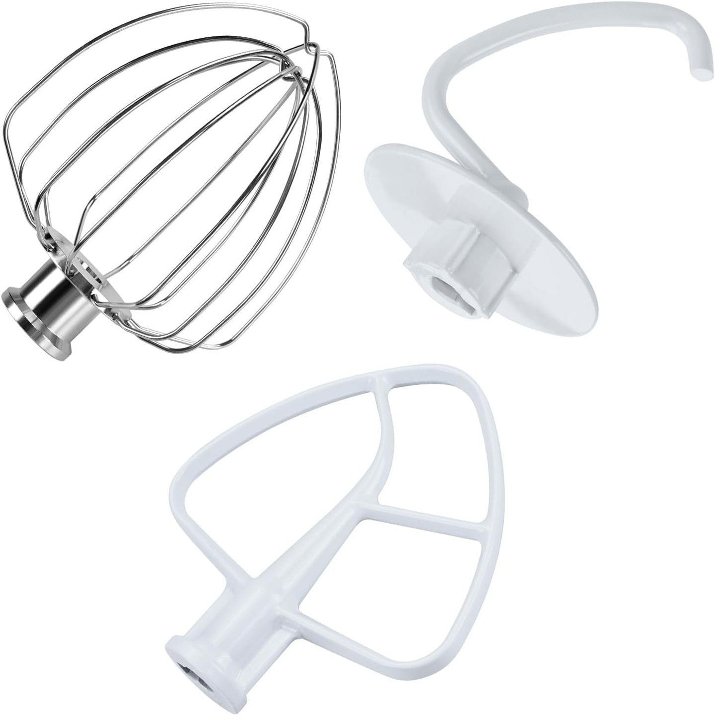 Kitchenaid Mixer Hand Mixer - ชุดอุปกรณ์เสริม 3 ชิ้นสำหรับเครื่องผสมอาหาร KitchenAid ขนาด 4.5