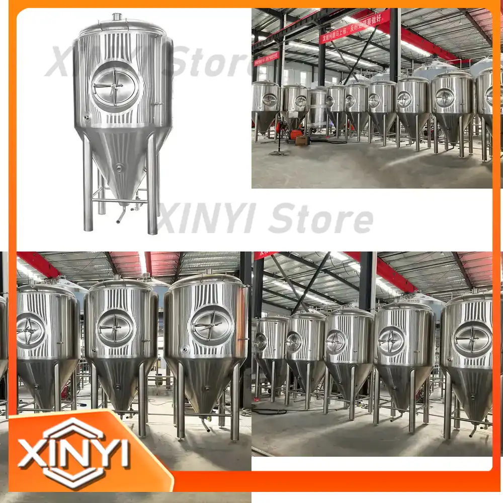 Wine Beer Cider - ถังหมักสแตนเลสขนาด 1000 ลิตร สำหรับการผลิตเบียร์ ไวน์ ไซเดอร์