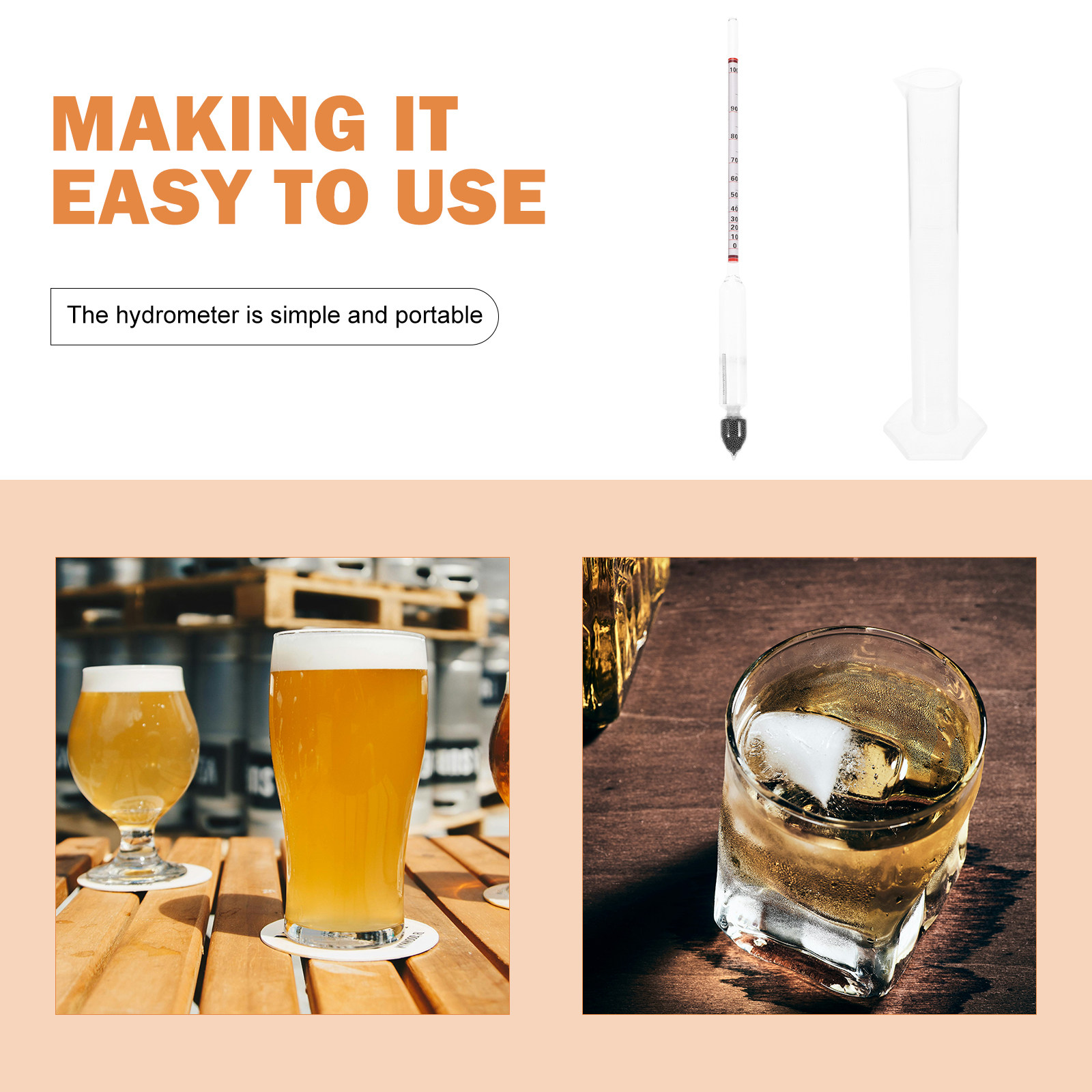 ชุดเครื่องมือวัดความถ่วงจำเพาะ - Wine Beer Cider บทวิจารณ์และราคา