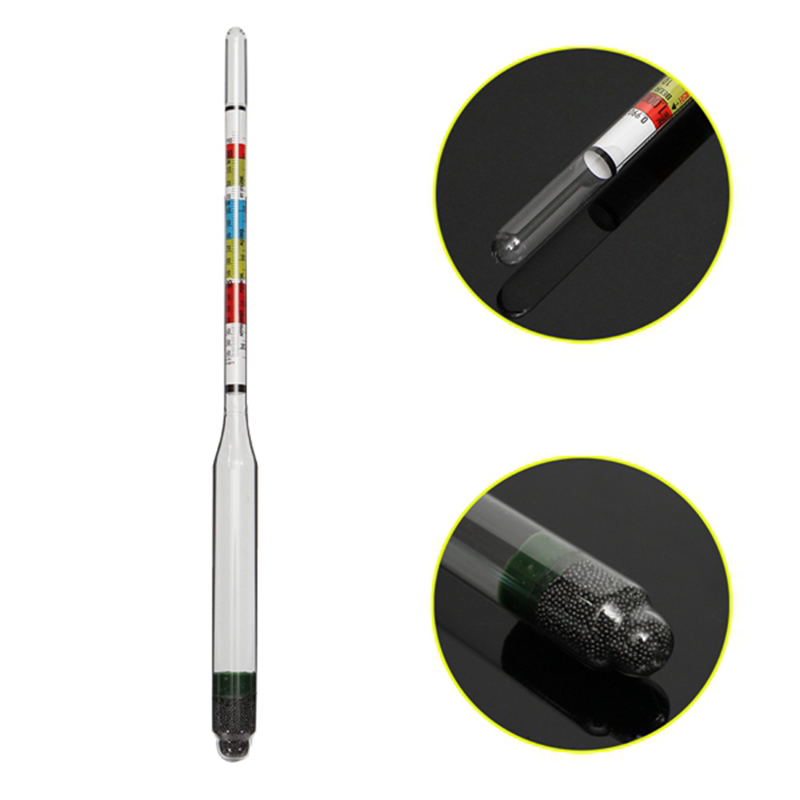 Triple Scale Hydrometer เบียร์ - Wine Beer Cider บทวิจารณ์และราคา