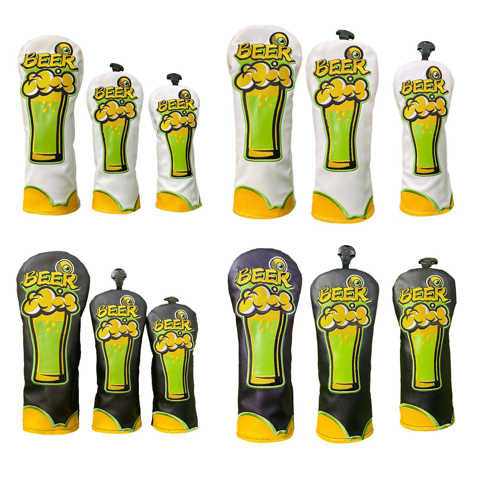 ปลอกหุ้มหัวไม้กอล์ฟหนัง PU ลาย - Beer & Wine Jockey Plaza Shopping บทวิจารณ์และราคา