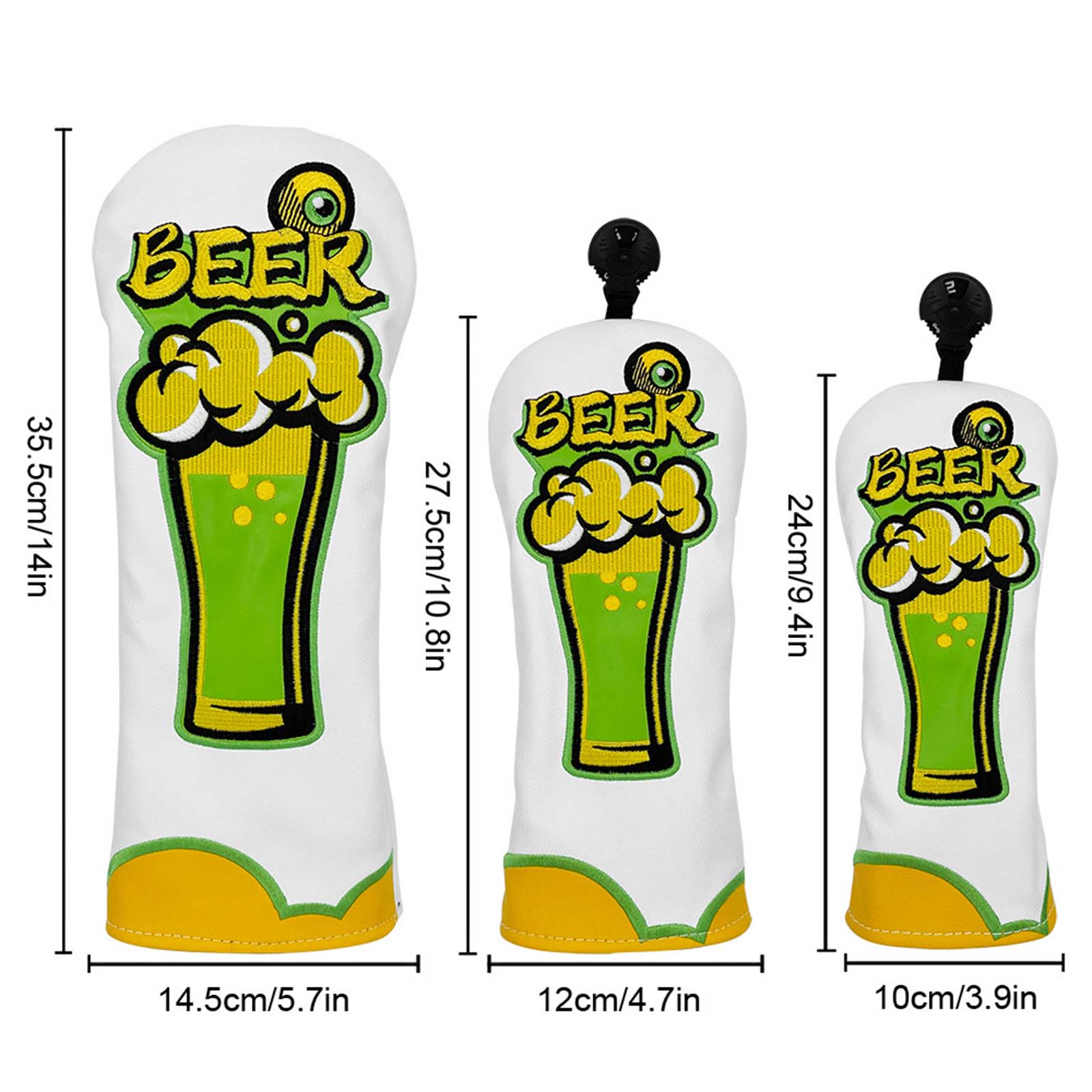 ปลอกหุ้มหัวไม้กอล์ฟหนัง PU ลาย - Beer & Wine Jockey Plaza Shopping บทวิจารณ์และราคา