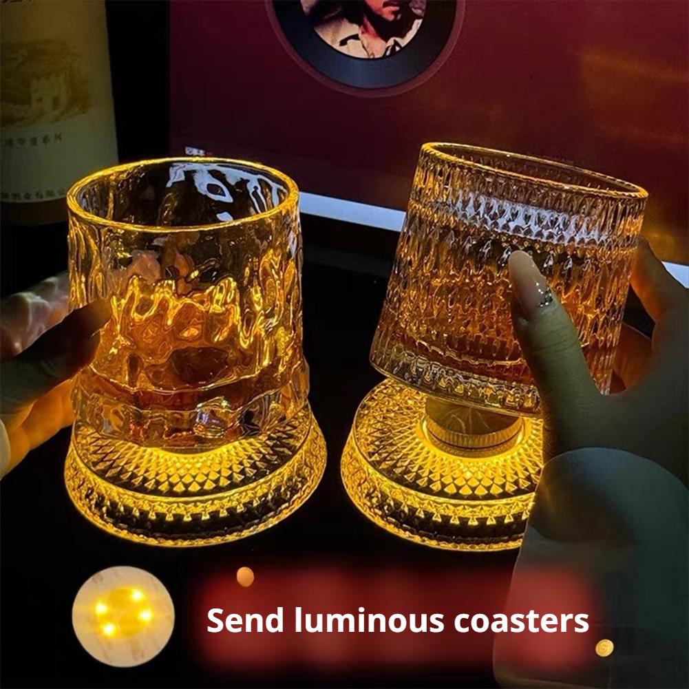 แก้ววิสกี้หมุนได้ แก้วคริสตัลส - Wine Beer And Liquor บทวิจารณ์และราคา