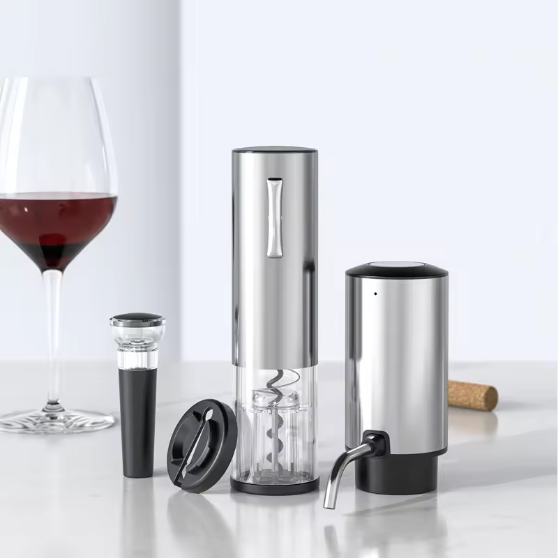 2024 ออกแบบใหม่ 4-in-1 แบตเตอร - Bottle Stopper Set บทวิจารณ์และราคา