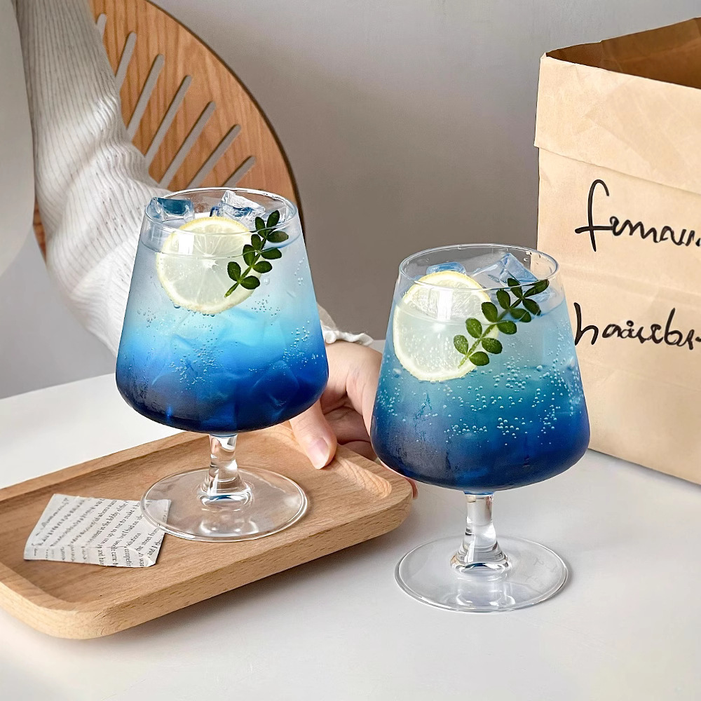 แก้วทรงสูงขาสั้น ดีไซน์หรูหรา  - Wine Beer Foot บทวิจารณ์และราคา