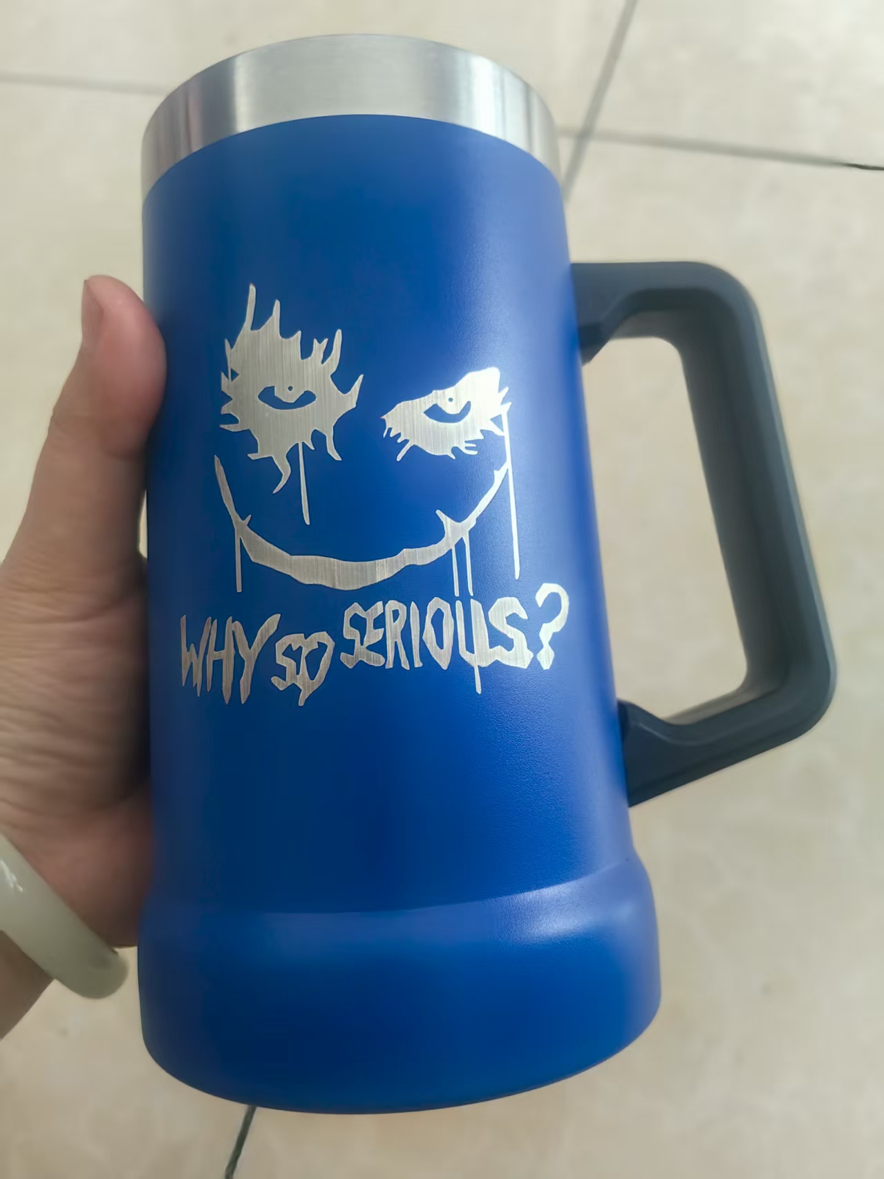ฟรีชื่อ 24OZ เบียร์ไวน์ THERMO - Wine Beer Name บทวิจารณ์และราคา