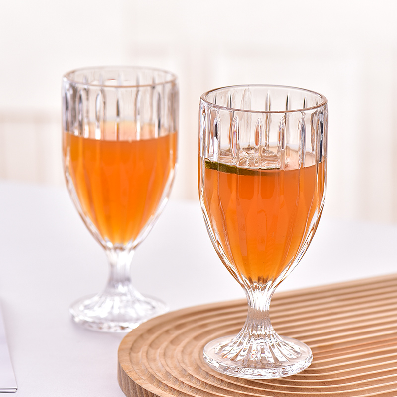 แก้วน้ำแก้วใสขนาดใหญ่ แก้วแชมเ - Wine Beer Foot บทวิจารณ์และราคา