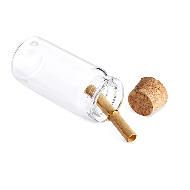 10Pcs ขวดแก้วใส Cork Stopper J - Bottle Stopper Set บทวิจารณ์และราคา