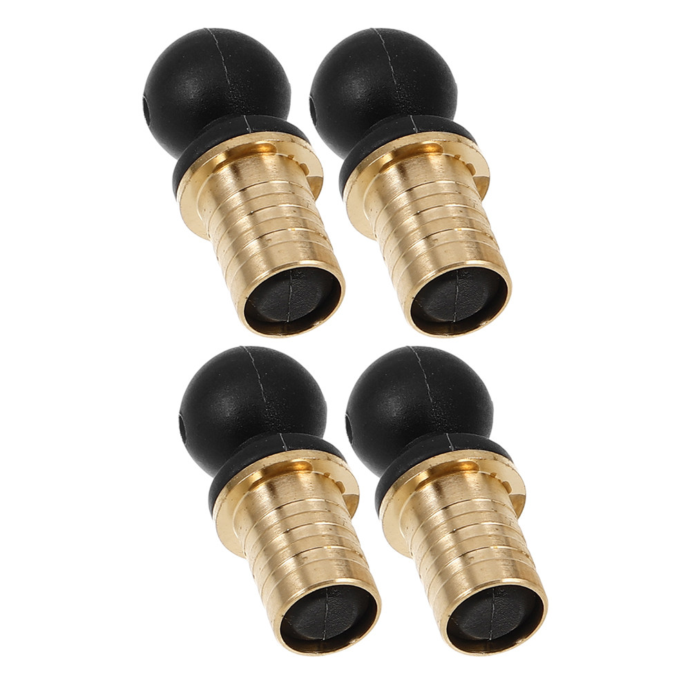ฝาขวดรูปน้ำเต้าทองเหลือง 4 ชิ้ - Bottle Stopper Set บทวิจารณ์และราคา