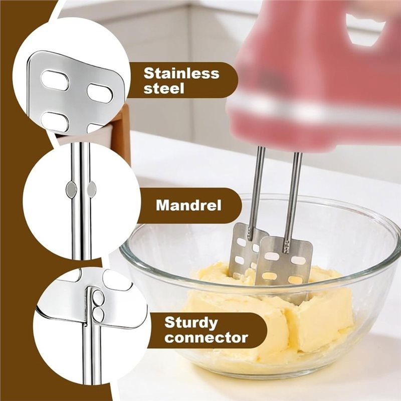 [ใหม่!A67Z] ชุดอุปกรณ์เสริมสำห - Kitchenaid Mixer Hand Mixer บทวิจารณ์และราคา