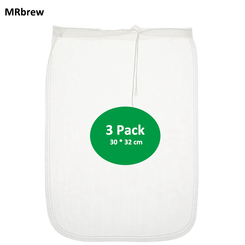 ถุงกรองเบียร์ 3 ชิ้น ขนาด 100  - Wine Beer Cider บทวิจารณ์และราคา