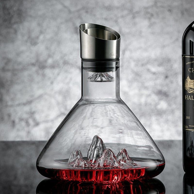 ขวดเหล้าไวน์ไอซ์เบิร์ก ทำด้วยม - Wine Beer And Liquor บทวิจารณ์และราคา