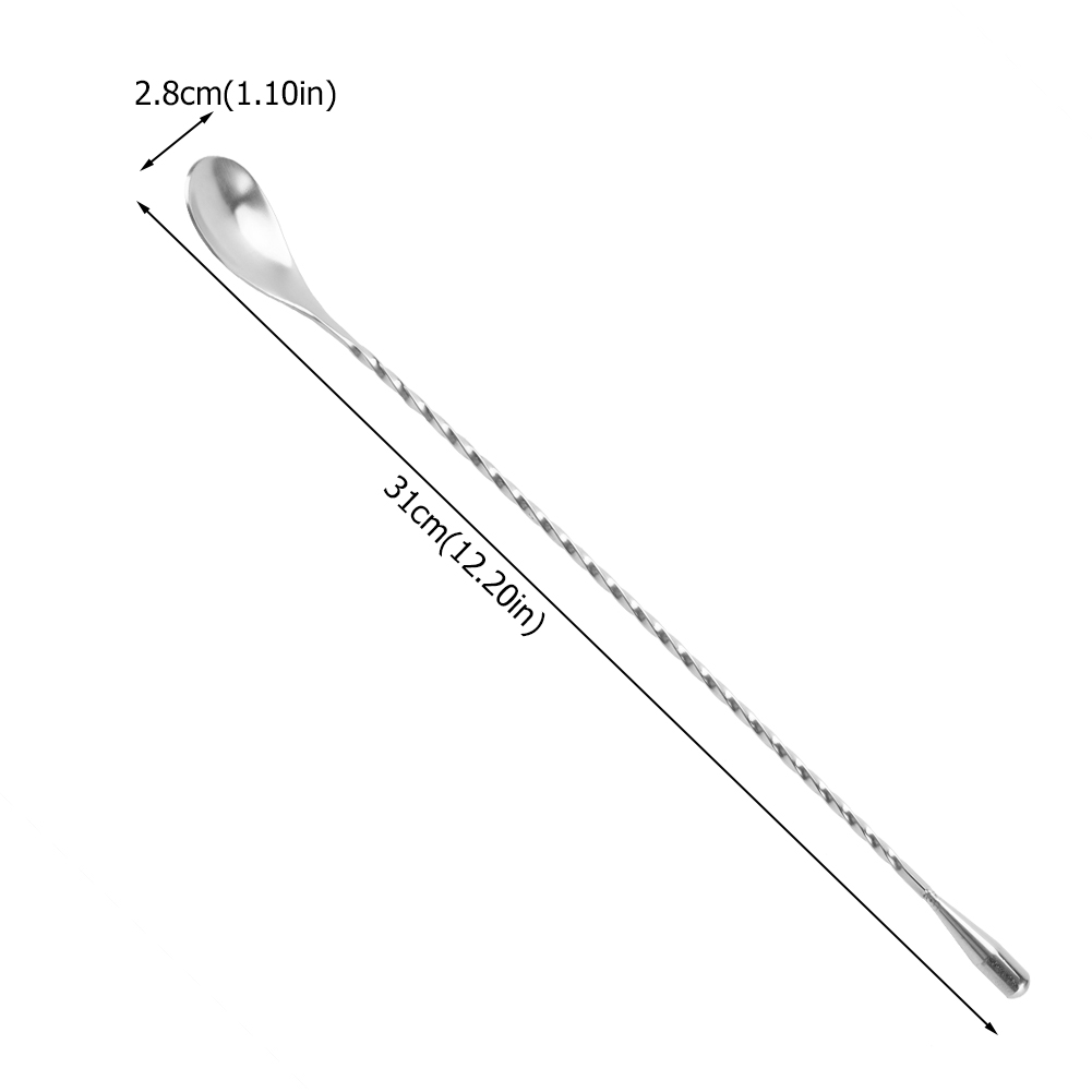 ช้อนบาร์สแตนเลส ช้อนผสมเครื่อง - Bar Spoon Twisted บทวิจารณ์และราคา