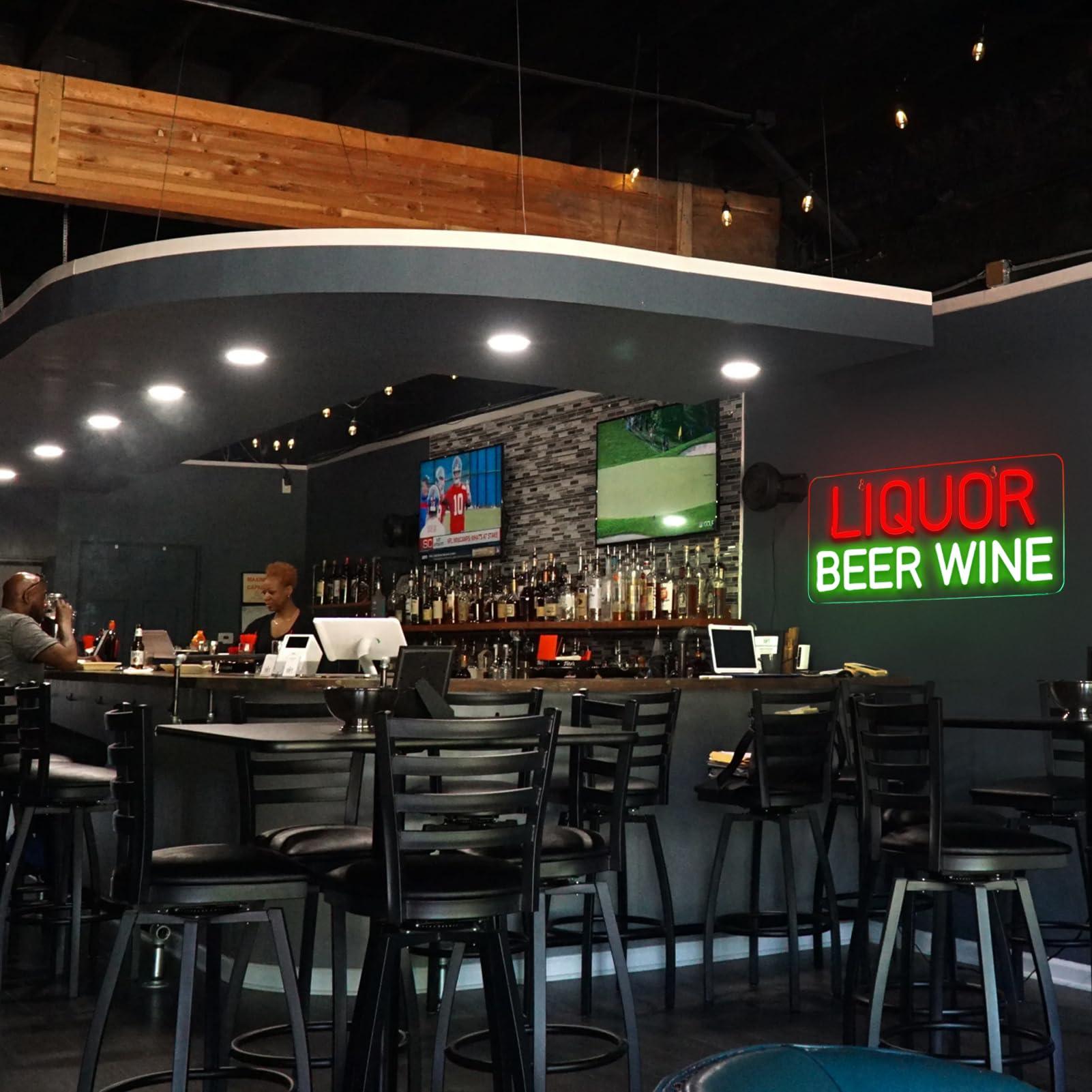 ป้ายนีออนเหล้า เบียร์ ไวน์ สำห - Wine Beer Store บทวิจารณ์และราคา