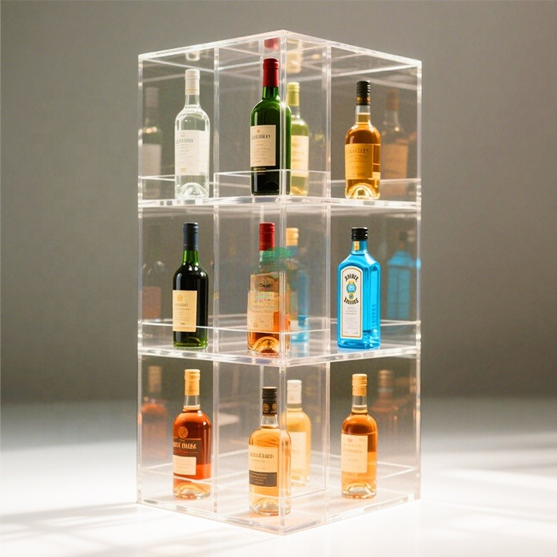 ชั้นวางอะคริลิคสำหรับร้านค้าปล - Wine Beer Store บทวิจารณ์และราคา