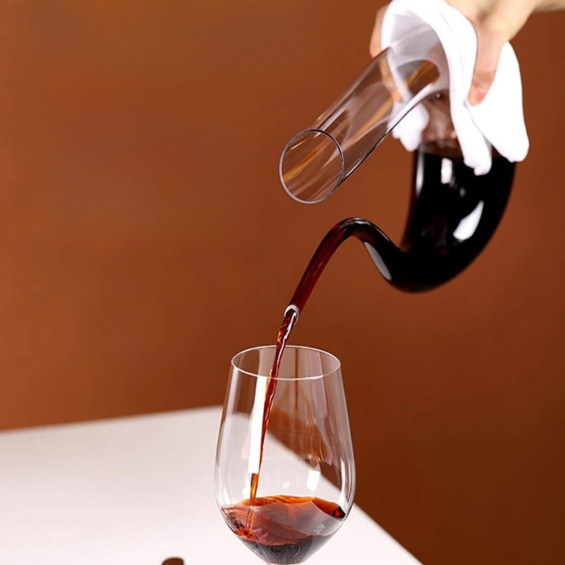 1500ML Big Decanter Handmade ค - Wine Beer And Liquor บทวิจารณ์และราคา