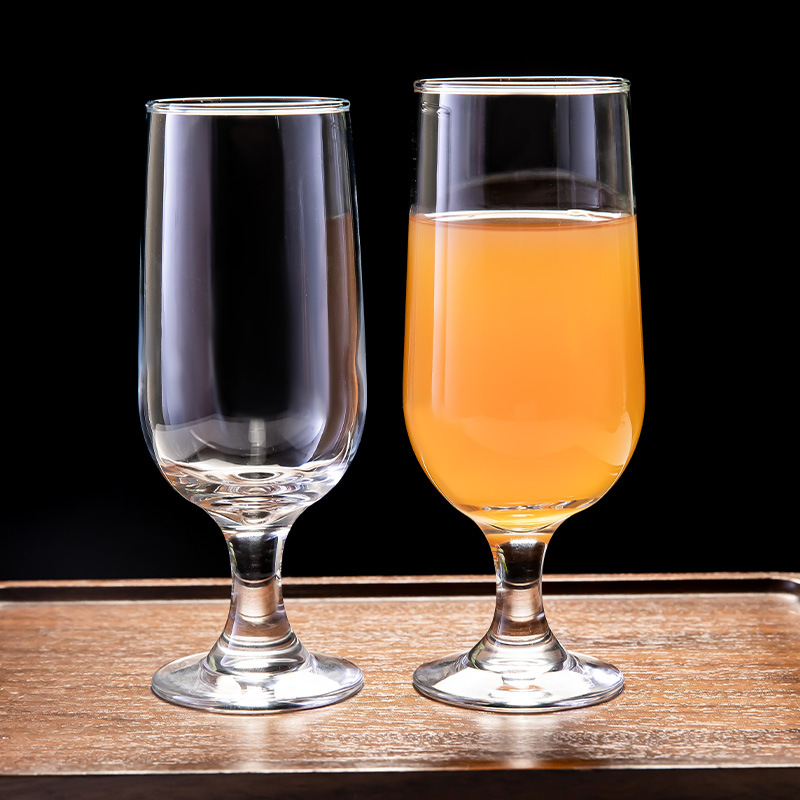 แก้วน้ำทรงสูงแบบหนา สำหรับไวน์ - Wine Beer Foot บทวิจารณ์และราคา